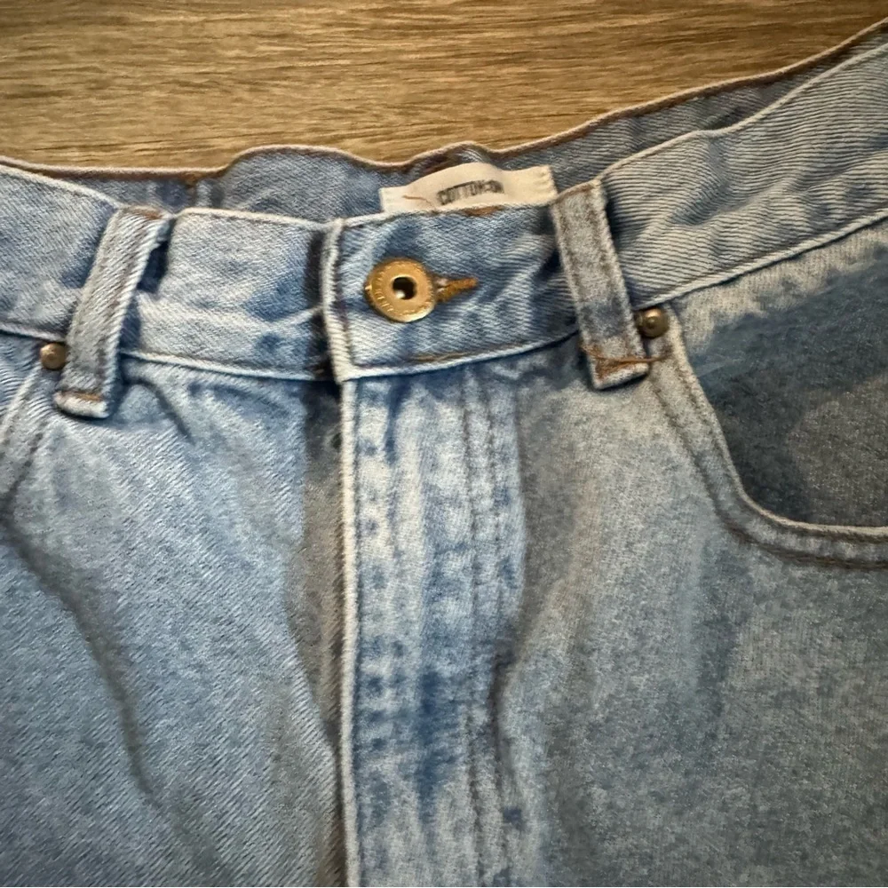 Cotton On High Rise Denim Shorts